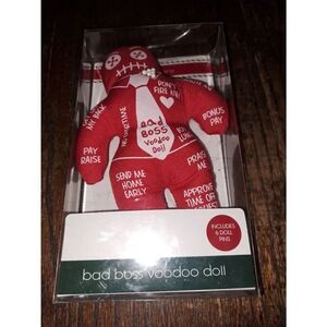 New Saddlebred Christmas Mini Bad Boss Funny Novelty Gift Voodoo Doll Funny Gift